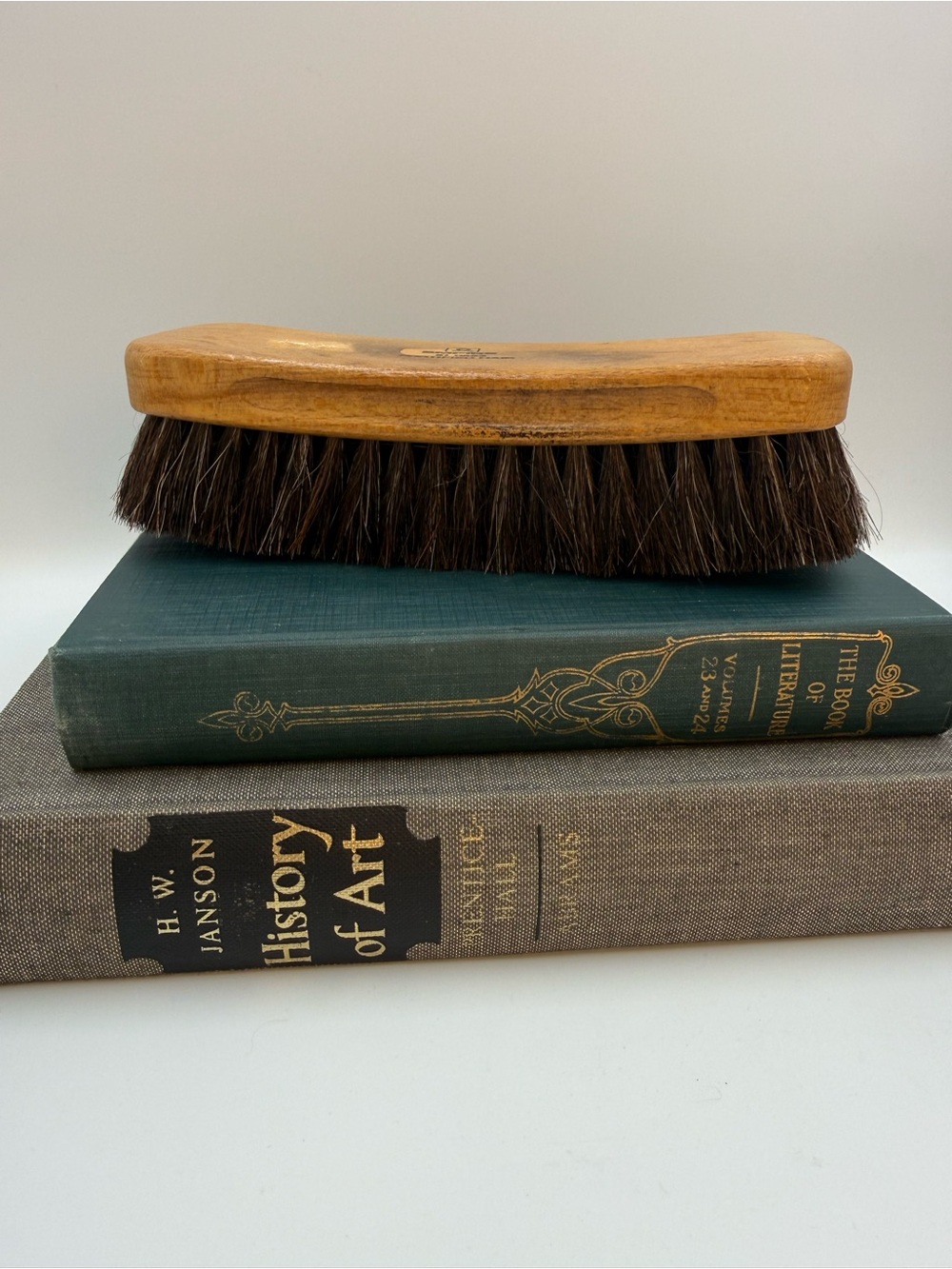 Vintage Empire Fortified Hair Shoe Polish Buffing Brush USA
